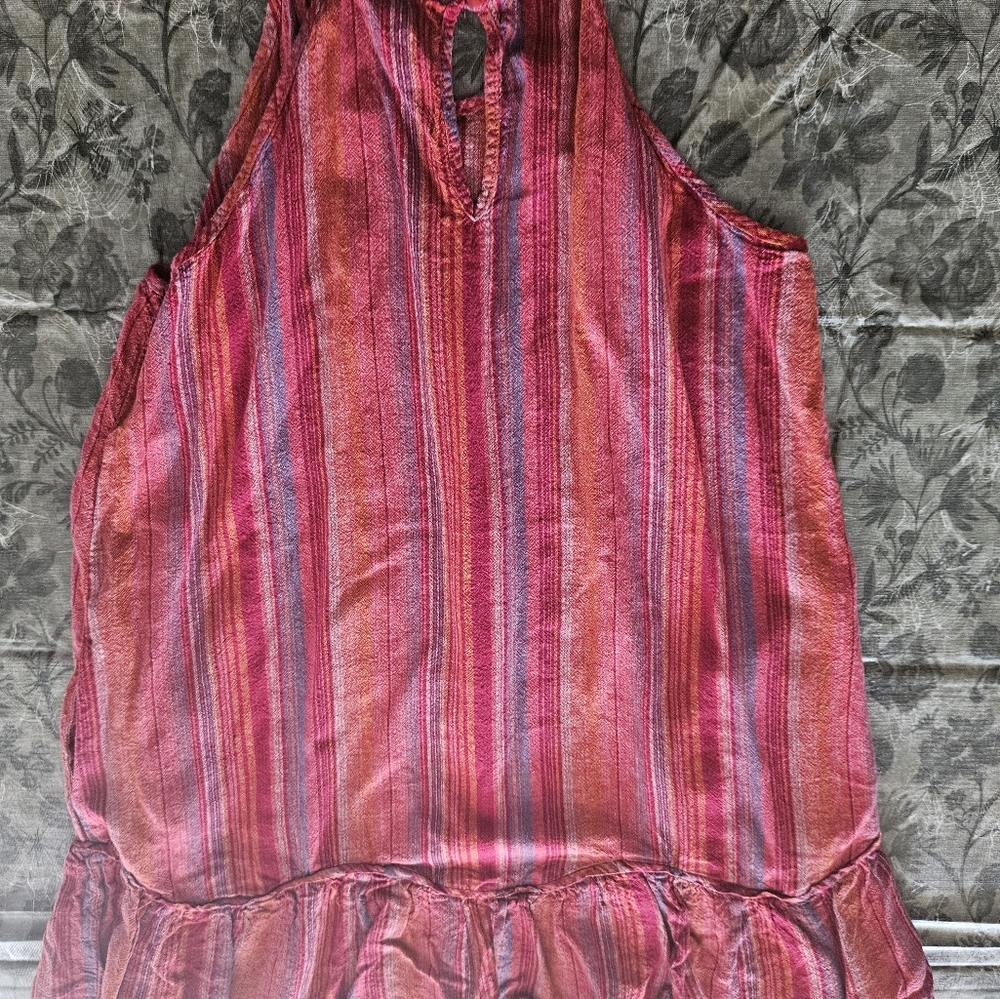 Striped tank dress